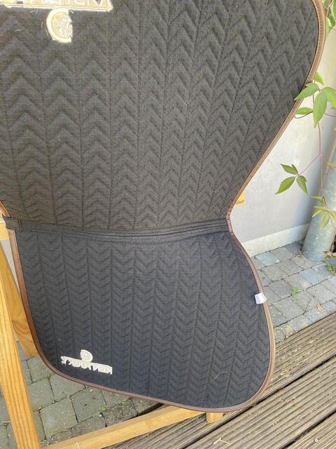 Kentucky leather Fishbone noir neuf