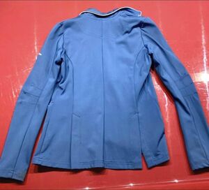 veste de concours enfant 14 ans marque equitheme bleu