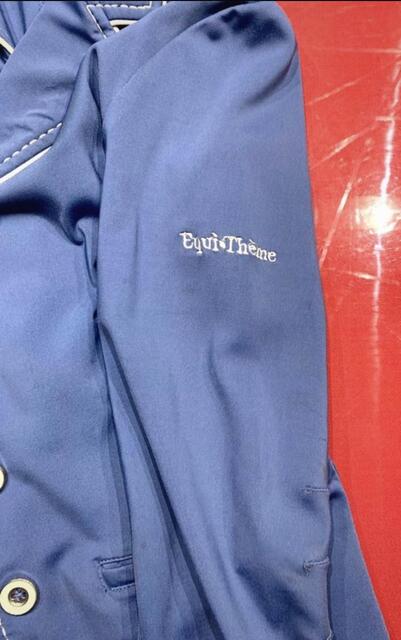 veste de concours enfant 14 ans marque equitheme bleu
