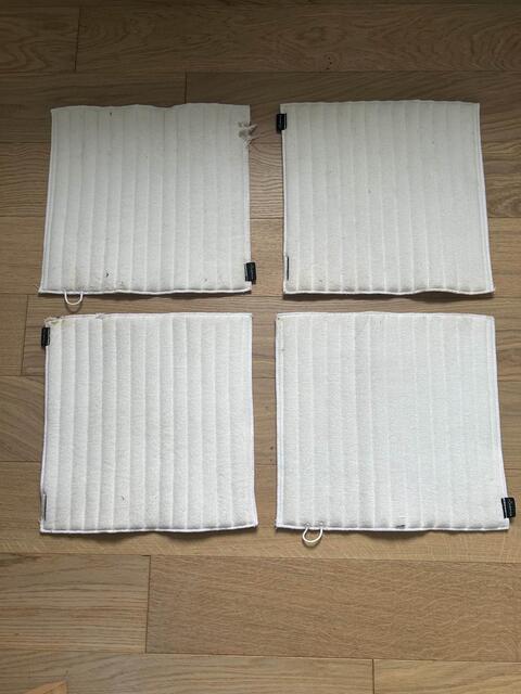 4 flanelles taille poney