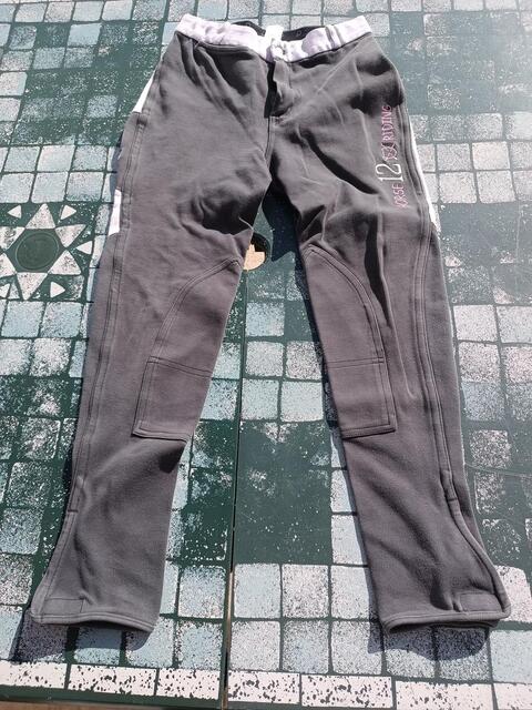 Pantalon Fouganza gris et rose