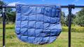 Tapis bleu taille poney Fouganza