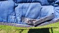 Tapis bleu taille poney Fouganza