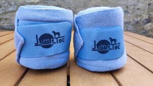 Deux bandes de polo bleu ciel Jumptec