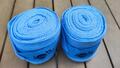Deux bandes de polo bleu ciel Jumptec