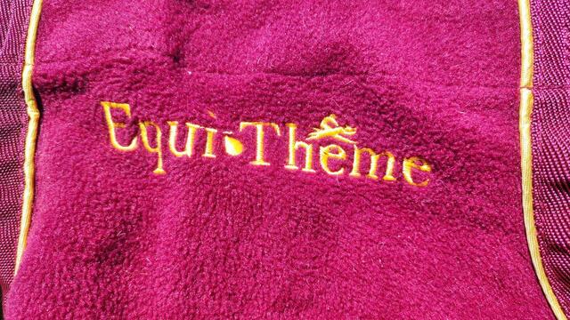 Couvre-reins bordeaux taille poney D Equithème