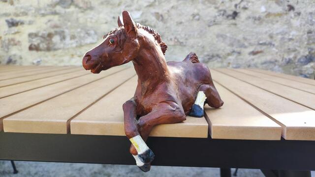 Décoration cheval alezan