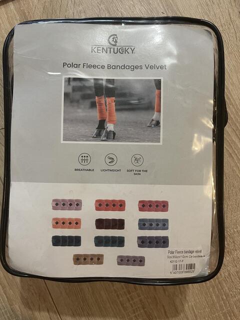 Bande Kentucky Velvet Bordeaux