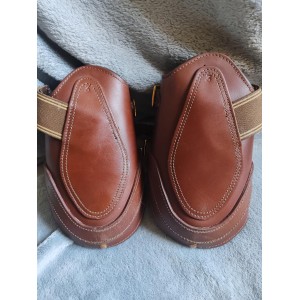 Protege boulet en cuir