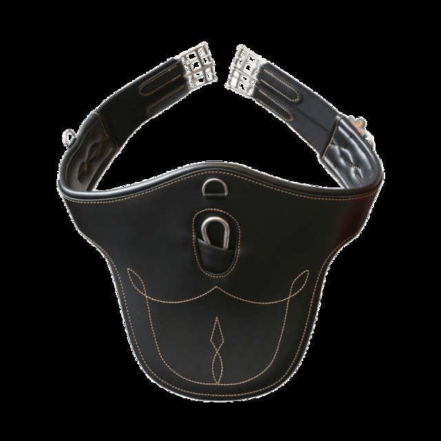 Bavette noire 125cm Kentucky