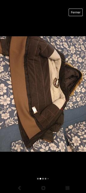 Doudoune imperméable et polaire