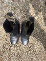 boots cuir noir