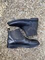 boots cuir noir