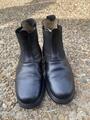 boots cuir noir