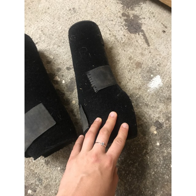 2 paires de Guêtres fermés en Néoprène