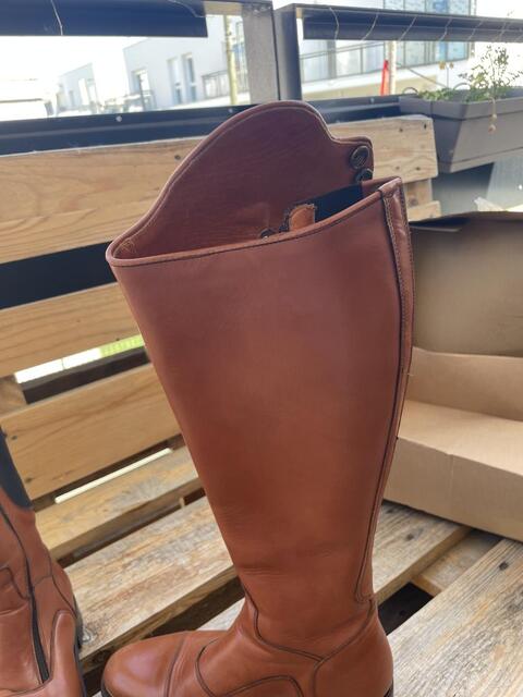 Bottes d’équitation valverde marron cognac