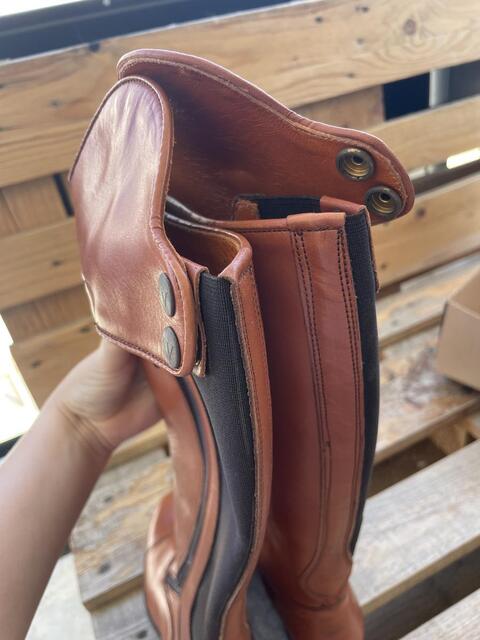 Bottes d’équitation valverde marron cognac