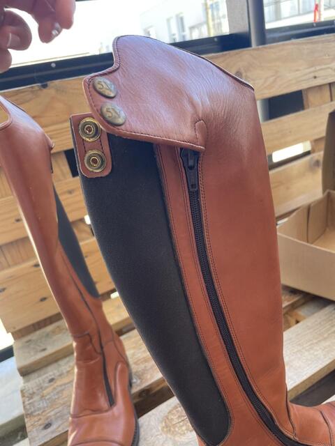 Bottes d’équitation valverde marron cognac