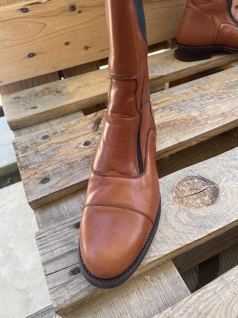 Bottes d’équitation valverde marron cognac