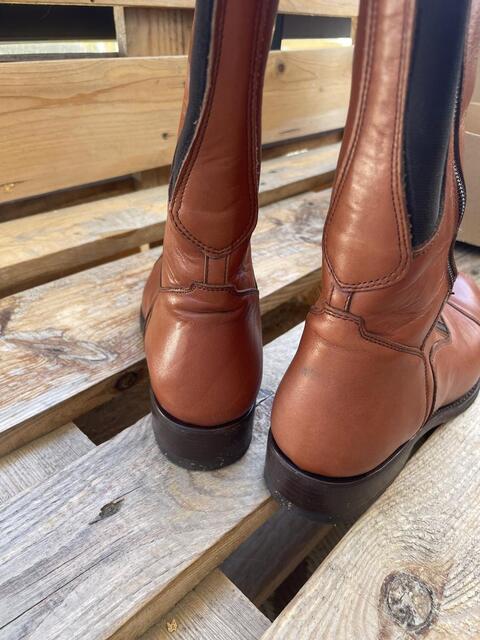 Bottes d’équitation valverde marron cognac