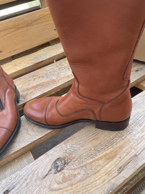 Bottes d’équitation valverde marron cognac