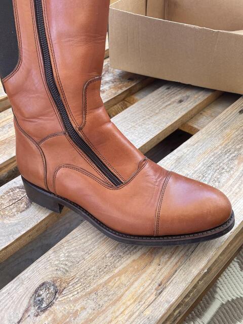 Bottes d’équitation valverde marron cognac