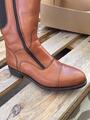 Bottes d’équitation valverde marron cognac