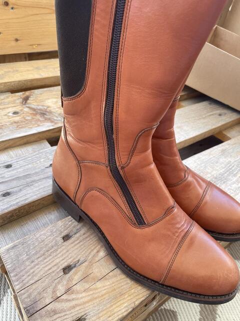 Bottes d’équitation valverde marron cognac