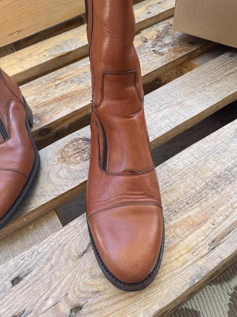 Bottes d’équitation valverde marron cognac