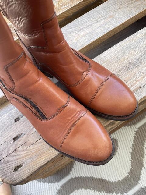 Bottes d’équitation valverde marron cognac