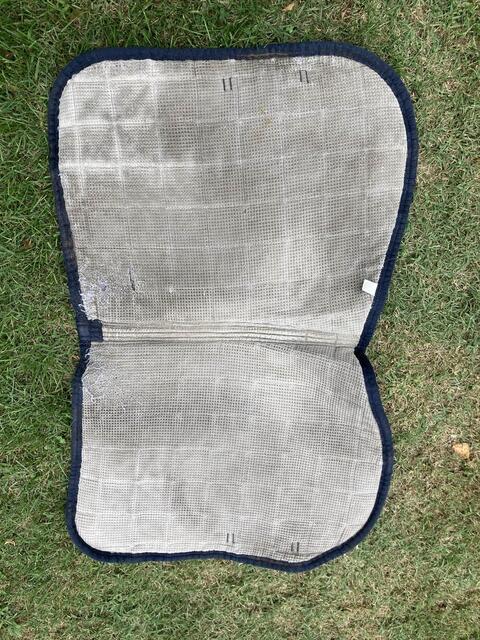 Tapis Privilège Equitation bleu marine