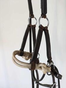Sidepull cheval en cuir