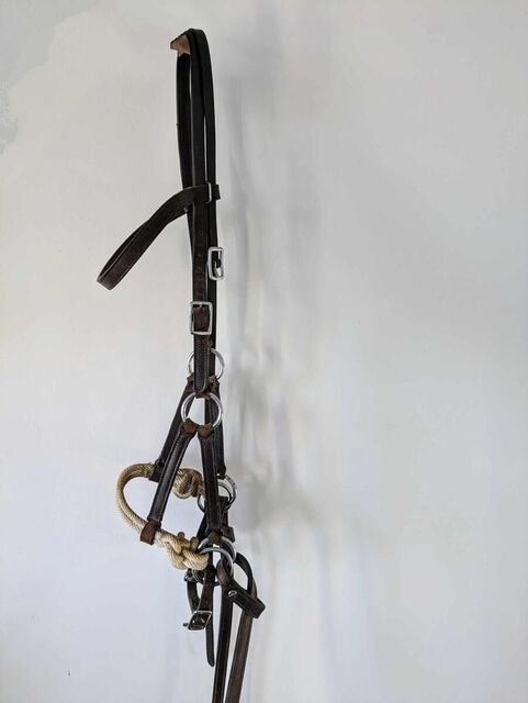 Sidepull cheval en cuir