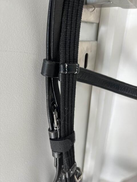 Filet Cuir Noir Taille Poney