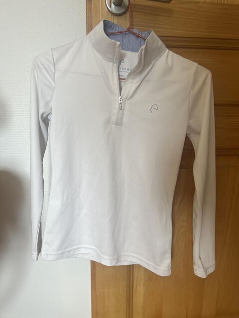 Ensemble VESTE CHEMISE EQUITHEME 12ans bleue