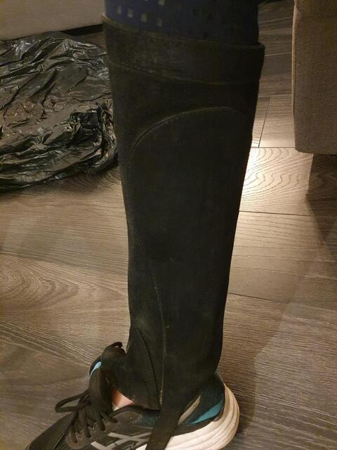 Chaps M en cuir de vachette ajustable fouganza