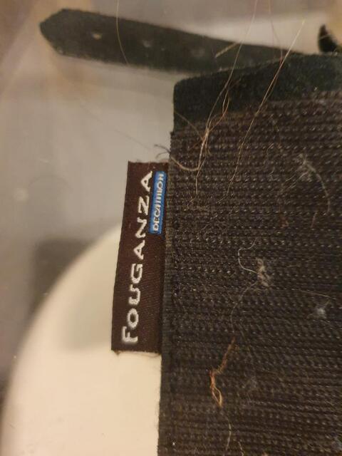 Chaps M en cuir de vachette ajustable fouganza