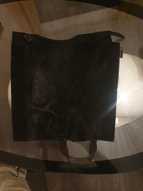 Chaps M en cuir de vachette ajustable fouganza