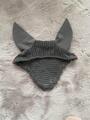 bonnet court gris et rouge taille FULL