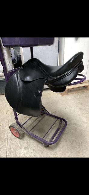 Selle cuir noir oxana