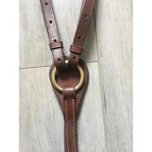 Collier de chasse FORESTIER cuir marron - Taille cheval