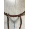 Collier de chasse FORESTIER cuir marron - Taille cheval