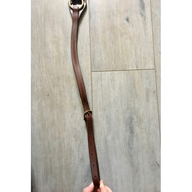 Collier de chasse FORESTIER cuir marron - Taille cheval