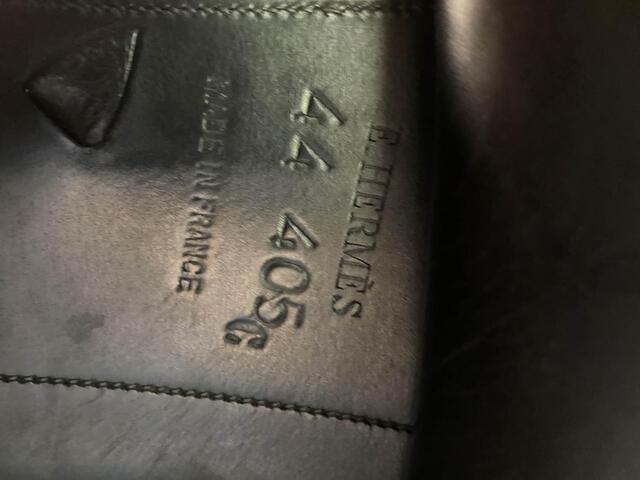 Selle de dressage hermes