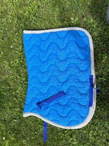 Tapis équithème bleu électrique