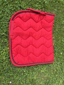 Tapis équithème rouge