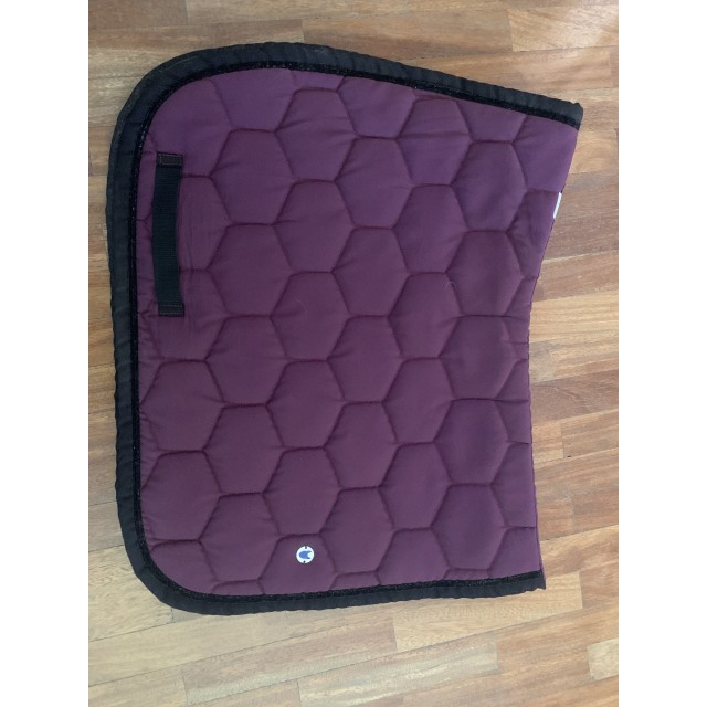 Tapis Equidées prune et noir