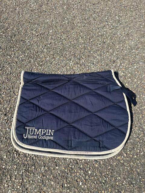 Tapis bleu marine jumpin
