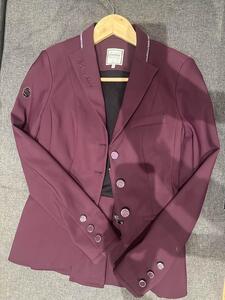 veste samshield Crystal fabric prune