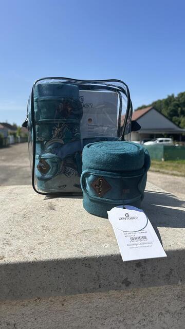 (négociable) Bande de polo Velvet émeraude